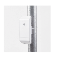NanoStation airMAX locoM2 CPE, hasta 150 Mbps, frecuencia 2 GHz (2412-2462 MHz) con antena integrada de 8 dBi