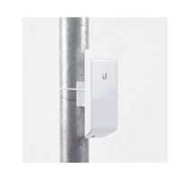 NanoStation airMAX locoM2 CPE, hasta 150 Mbps, frecuencia 2 GHz (2412-2462 MHz) con antena integrada de 8 dBi