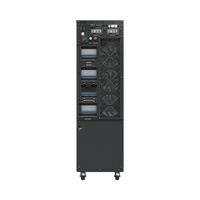 UPS de 15000 VA/10000 W, Online Doble Conversión, 3F 200 - 240 Vac de Entrada, 3F 200 - 240 Vac de Salida, Terminal Hardwired, Onda Senoidal Pura, Torre o Rack de 6 UR, Con 3 Tomas NEMA L6-30R