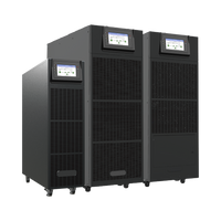 UPS de 15000 VA/10000 W, Online Doble Conversión, 3F 200 - 240 Vac de Entrada, 3F 200 - 240 Vac de Salida, Terminal Hardwired, Onda Senoidal Pura, Torre o Rack de 6 UR, Con 3 Tomas NEMA L6-30R