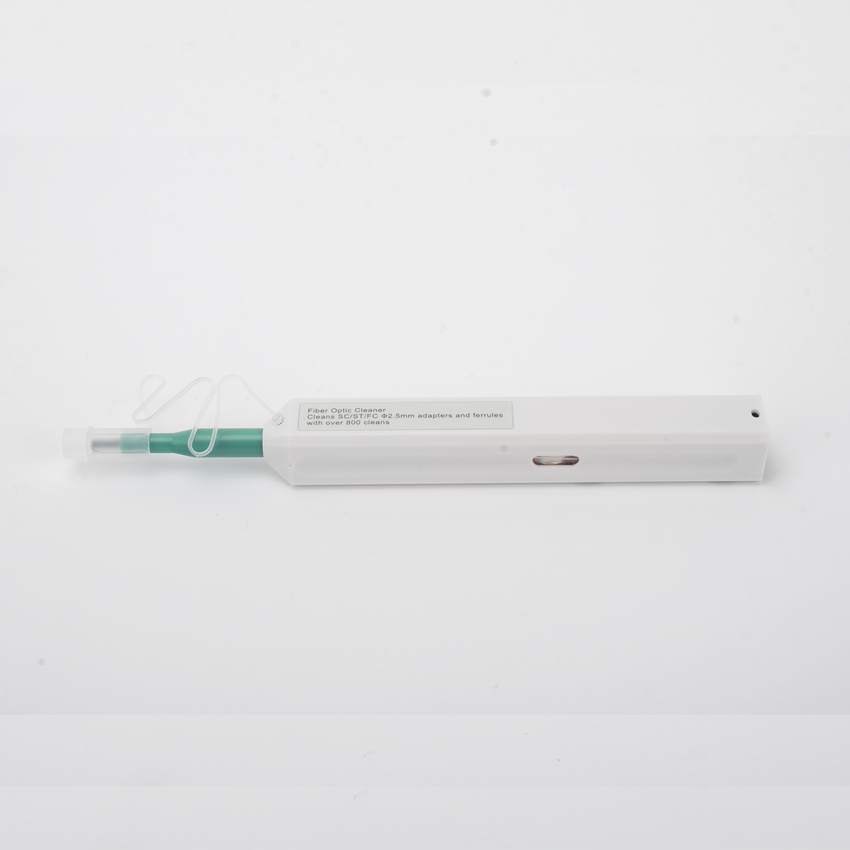 Pluma Limpiadora de 2.5 mm, para Conectores SC, FC, ST de Fibra Óptica, 800 Procesos de Limpieza