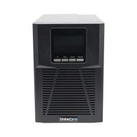 UPS 1000VA/900W  Online Doble Conversión /Pantalla LCD / 3 tomas 5-15R / Regulación de Voltaje / Protección RJ45