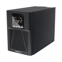 UPS 1000VA/900W  Online Doble Conversión /Pantalla LCD / 3 tomas 5-15R / Regulación de Voltaje / Protección RJ45