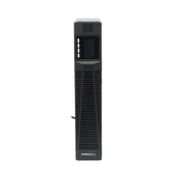 UPS de 1000VA/900W / Topología On-Line Doble Conversión / Entrada y Salida de 120 Vca / Clavija de Entrada NEMA 5-20P / Pantalla LCD Configurable / Formato Rack/Torre / 8 Salidas