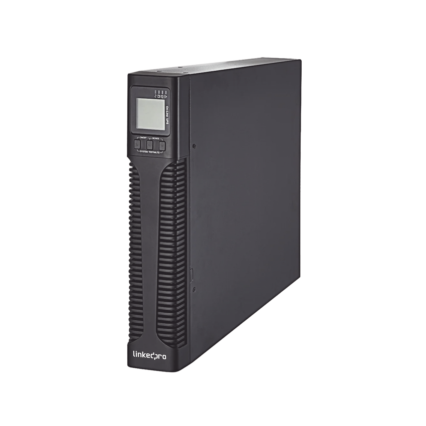 UPS de 1000VA/900W / Topología On-Line Doble Conversión / Entrada y Salida de 120 Vca / Clavija de Entrada NEMA 5-20P / Pantalla LCD Configurable / Formato Rack/Torre / 8 Salidas