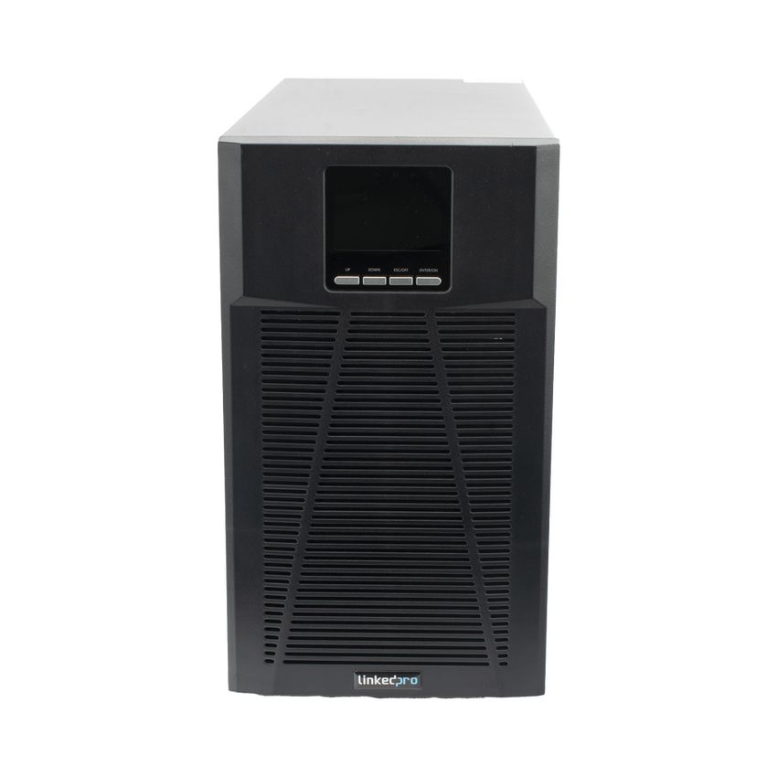 UPS 2000VA/1800W Online Doble Conversión /Pantalla LCD / 4 tomas 5-15R / Regulación de Voltaje / Protección RJ45