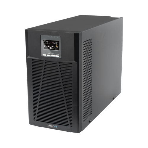 UPS 2000VA/1800W Online Doble Conversión /Pantalla LCD / 4 tomas 5-15R / Regulación de Voltaje / Protección RJ45