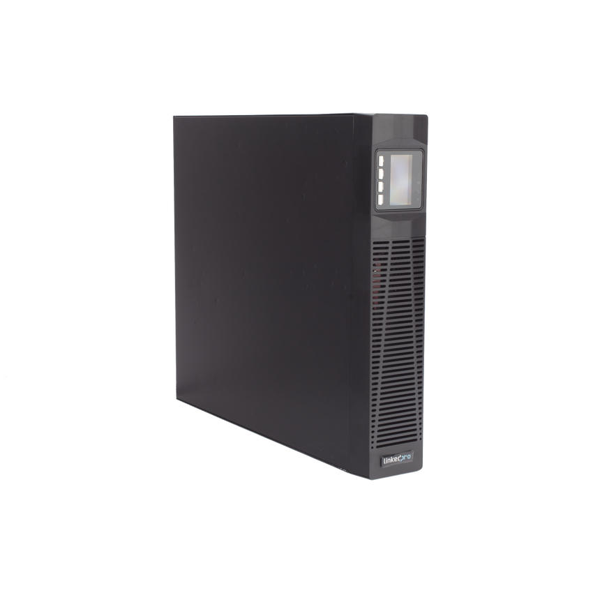 UPS de 2000VA/1800W / Topología On-Line Doble Conversión / Entrada y Salida de 120 Vca / Clavija de Entrada NEMA 5-20P / Pantalla LCD Configurable / Formato Rack/Torre