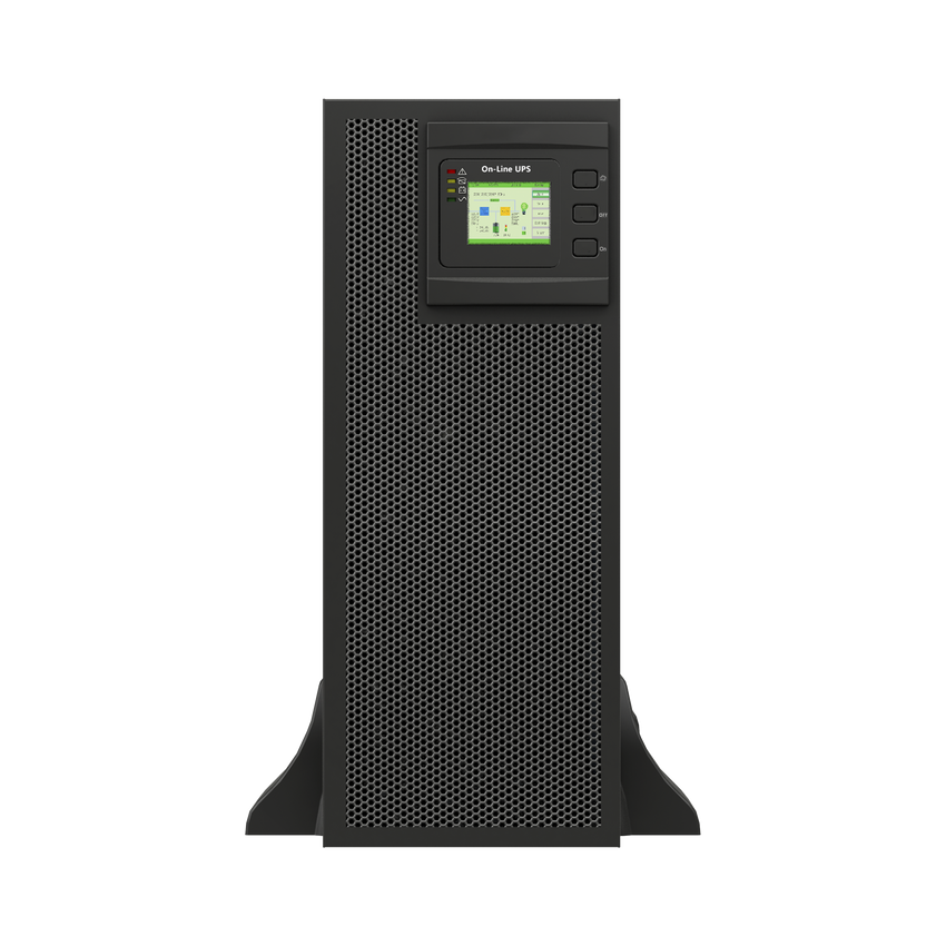 UPS de 30 KVA/30 kW, Online Doble Conversión, 220 Vac L-L de Entrada 3 Fases, Entrada Hardwired, Onda Senoidal Pura, Torre o Rack