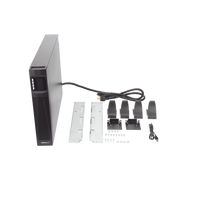 UPS de 3000VA/2700W / Topología On-Line Doble Conversión con Baterías Internas / Entrada y Salida de 120 Vca  / Pantalla LCD Configurable / Formato Rack o Torre / 8 Salidas