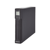 UPS de 3000VA/2700W / Topología On-Line Doble Conversión con Baterías Internas / Entrada y Salida de 120 Vca  / Pantalla LCD Configurable / Formato Rack o Torre / 8 Salidas