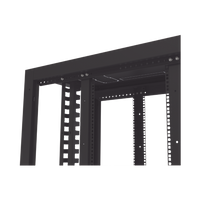 Gabinete Profesional para Telecomunicaciones de 24UR, 600 mm de Ancho x 1000 mm de Profundidad, Se envía el Gabinete Armado.