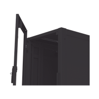 Gabinete Profesional para Telecomunicaciones de 24UR, 600 mm de Ancho x 1000 mm de Profundidad, Se envía el Gabinete Armado.
