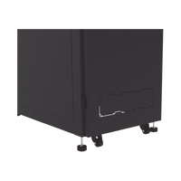 Gabinete Profesional para Telecomunicaciones de 24UR, 600 mm de Ancho x 1000 mm de Profundidad, Se envía el Gabinete Armado.