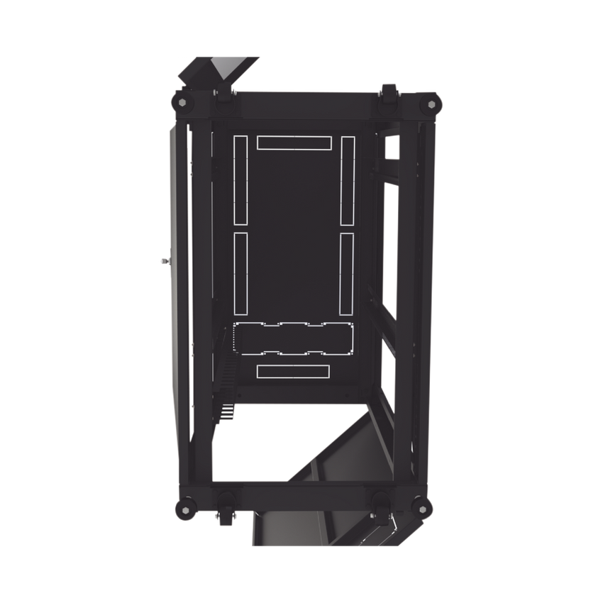 Gabinete Profesional para Telecomunicaciones de 24UR, 600 mm de Ancho x 1000 mm de Profundidad, Se envía el Gabinete Armado.