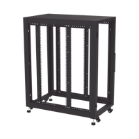 Gabinete Profesional para Telecomunicaciones de 24UR, 600 mm de Ancho x 1000 mm de Profundidad, Se envía el Gabinete Armado.
