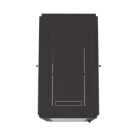 Gabinete Profesional para Telecomunicaciones de 24UR, 600 mm de Ancho x 1000 mm de Profundidad, Se envía el Gabinete Armado.