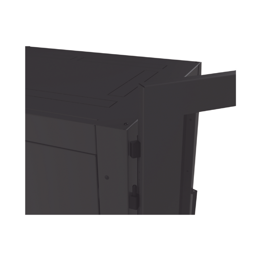 Gabinete Profesional para Telecomunicaciones de 24UR, 600 mm de Ancho x 1000 mm de Profundidad, Se envía el Gabinete Armado.