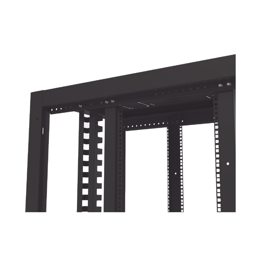 Gabinete para Telecomunicaciones Rack Estándar de 19", 42UR, 600 mm Ancho x 1000 mm Profundidad. Fabricado en Acero, Se envía el Gabinete Armado.