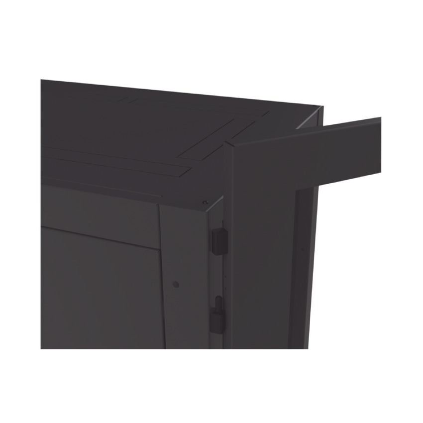 Gabinete para Telecomunicaciones Rack Estándar de 19", 42UR, 600 mm Ancho x 1000 mm Profundidad. Fabricado en Acero, Se envía el Gabinete Armado.