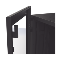 Gabinete para Telecomunicaciones Rack Estándar de 19", 42UR, 600 mm Ancho x 1000 mm Profundidad. Fabricado en Acero, Se envía el Gabinete Armado.