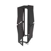 Gabinete para Telecomunicaciones Rack Estándar de 19", 42UR, 600 mm Ancho x 1000 mm Profundidad. Fabricado en Acero, Se envía el Gabinete Armado.