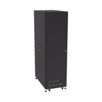Gabinete para Telecomunicaciones Rack Estándar de 19", 42UR, 600 mm Ancho x 1000 mm Profundidad. Fabricado en Acero, Se envía el Gabinete Armado.