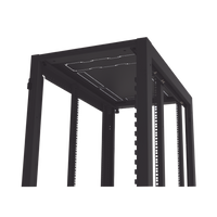Gabinete para Telecomunicaciones Rack Estándar de 19", 42UR, 600 mm Ancho x 1000 mm Profundidad. Fabricado en Acero, Se envía el Gabinete Armado.