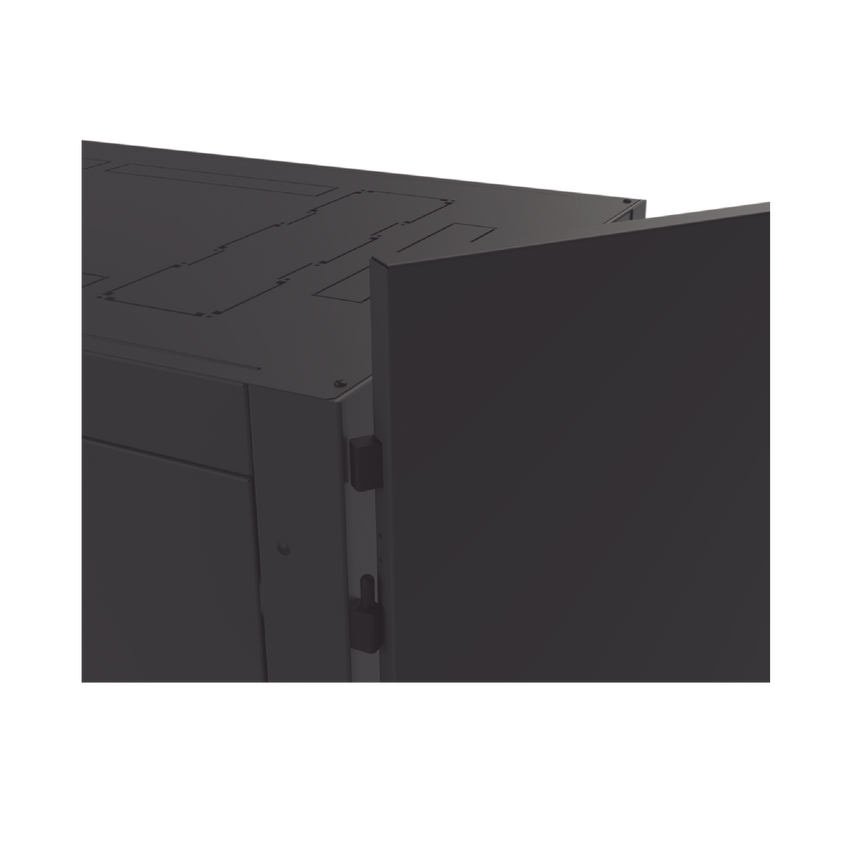 Gabinete para Telecomunicaciones Rack Estándar de 19", 42UR, 600 mm Ancho x 1000 mm Profundidad. Fabricado en Acero, Se envía el Gabinete Armado.