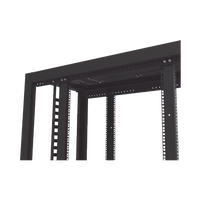 Gabinete Profesional para Telecomunicaciones de 45UR, 1200 mm Profundidad, Incluye 2 Organizadores Verticales de 45 Unidades de Rack, Se envía el Gabinete Armado.