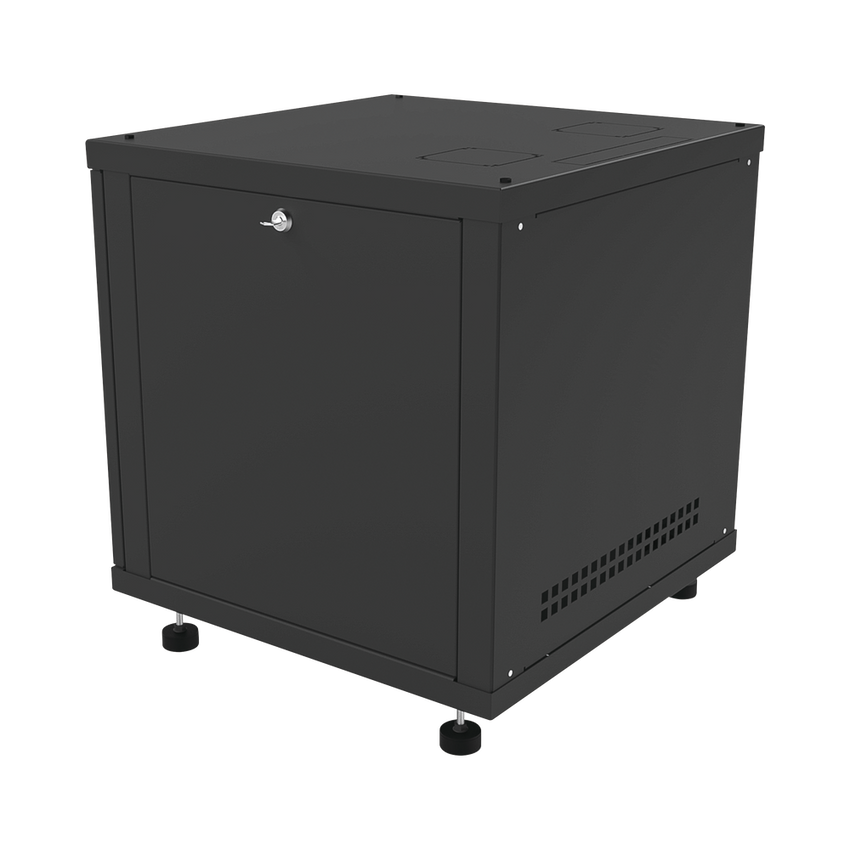 Gabinete Profesional para Telecomunicaciones de 12UR, 638 mm Profundidad.