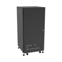 Gabinete Profesional para Telecomunicaciones de 19in, Instalación a Piso, 24UR, 600 mm Profundidad, Se envía el Gabinete Armado.