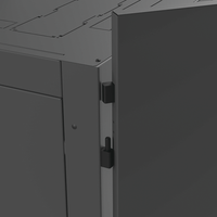 Gabinete para Telecomunicaciones Rack Estándar de 19", 42UR, 600 mm Ancho x 600 mm Profundidad. Fabricado en Acero, Se envía el Gabinete Armado.