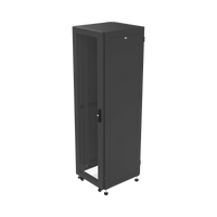 Gabinete para Telecomunicaciones Rack Estándar de 19", 42UR, 600 mm Ancho x 600 mm Profundidad. Fabricado en Acero, Se envía el Gabinete Armado.