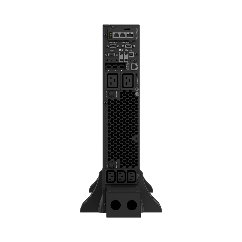UPS Rack-Torre 6KVA / 5.4kW Entrada s 220VCA, Salida 220VCA (Fase Única), 2 Unidades Rack, Equipo de Largo Tiempo de Operación con Respaldo