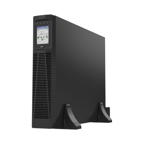 UPS Rack-Torre 6KVA / 5.4kW Entrada s 220VCA, Salida 220VCA (Fase Única), 2 Unidades Rack, Equipo de Largo Tiempo de Operación con Respaldo