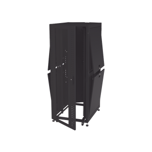 Gabinete para Telecomunicaciones Rack Estándar de 19", 42UR, 800 mm Ancho x 1000 mm Profundidad. Fabricado en Acero, Se envía el Gabinete Armado.