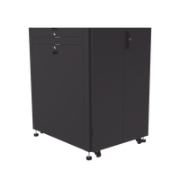 Gabinete para Telecomunicaciones Rack Estándar de 19", 42UR, 800 mm Ancho x 1000 mm Profundidad. Fabricado en Acero, Se envía el Gabinete Armado.