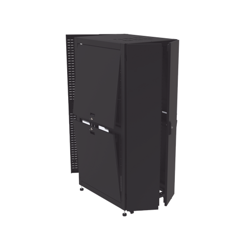 Gabinete para Telecomunicaciones Rack Estándar de 19", 42UR, 800 mm Ancho x 1000 mm Profundidad. Fabricado en Acero, Se envía el Gabinete Armado.