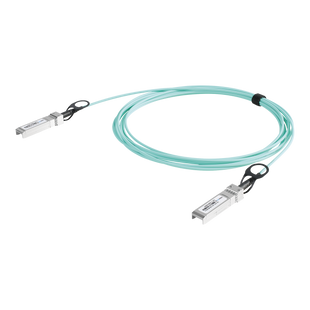 Cable AOC SFP+ de 1&10 Gbps a 1&10 Gbps / Cable de fibra óptica Activo / Longitud: 20 metros