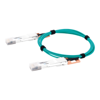 Cable AOC QSFP-DD de 400 Gbps a 400 Gbps / Cable de fibra óptica Activo / Longitud: 3 metros