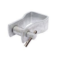 Herraje tipo "D" grande con chaveta