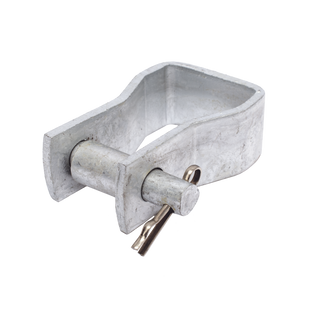 Herraje tipo "D" grande con chaveta