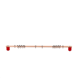 Barra de Distribución de Tierra Física para Montaje en Rack 19"