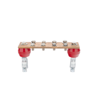 Barra Unión Torre 1000A / Cobre 100% / Compatible STZ30-45 / Aisladores Rojos / EIA-TIA-BICSI / TMGB-TGB