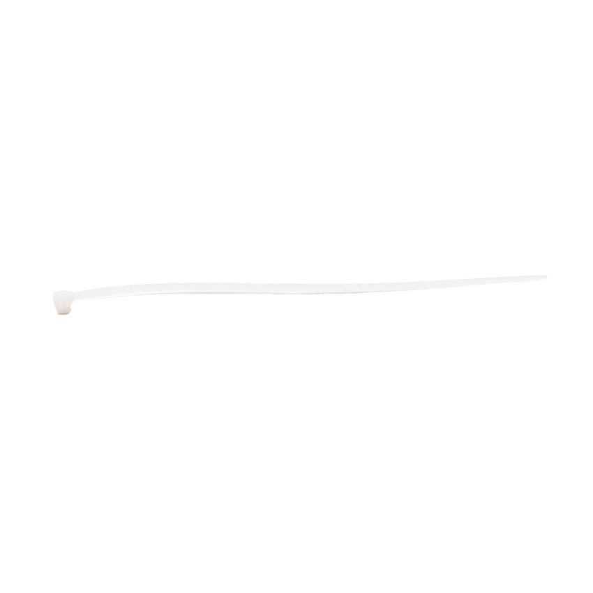 Cincho de plástico, Color Natural, 4.8 x 310 mm, Ideal para sujeción de cables (Bolsa con 100 piezas)