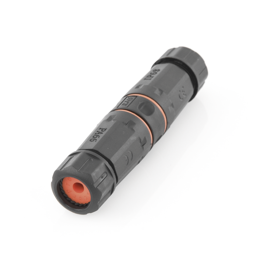 Acoplador RJ45 a Prueba de Agua Cat6A, IP68