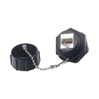 Jack Industrial RJ45 Categoría 6 Blindado, IP67 (Waterproof)