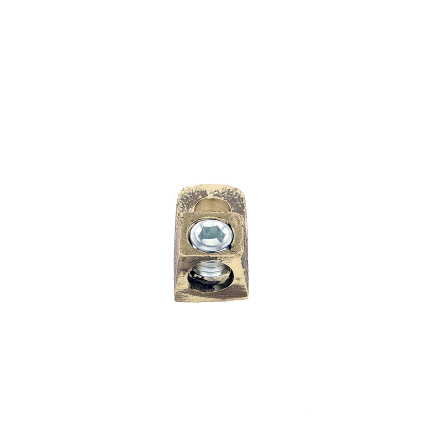 Conector Bornes a Cable / Bronce 100% / Borne 3/8 in / Cable 4-2/0 AWG / Sin Soldadura Exot�rmica