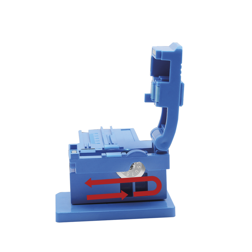 Mini Cleaver para Fibra Óptica / Capacidad de hasta 500 Cortes / Precisión en Cortes a 90° ± 0.03
